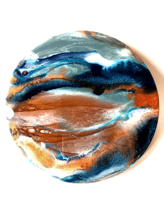 Round Epoxy Serving Board - Artified Apparel