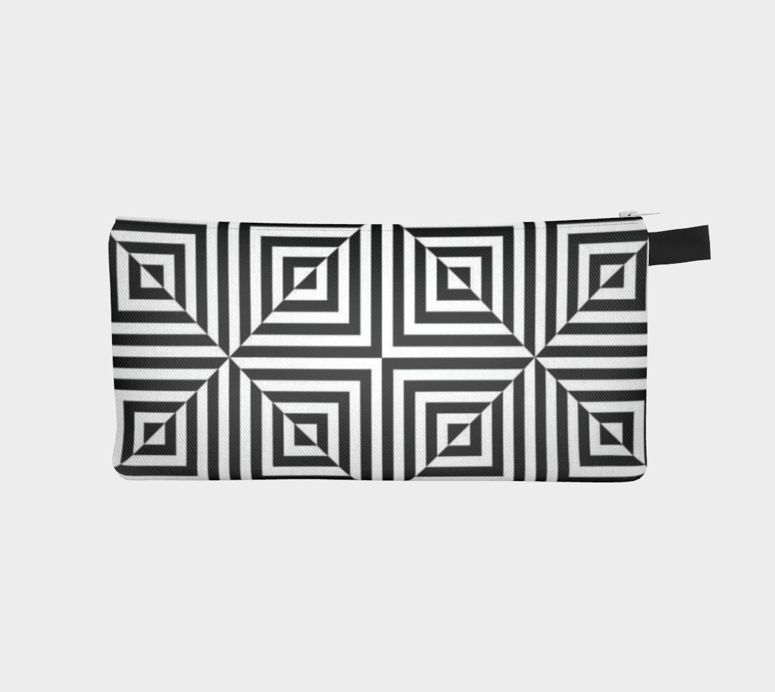 Doodle Optical Squares Art Case - Artified Apparel